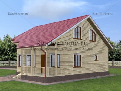 Проект  Площадь: 107, Размер: 9х10