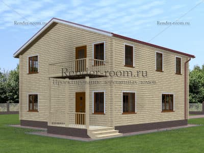 Проект П-354 Площадь: 182, Размер: 10х10