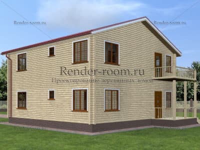 Проект П-354 Площадь: 182, Размер: 10х10