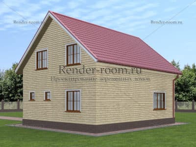 Проект П-356 Площадь: 130, Размер: 8х10