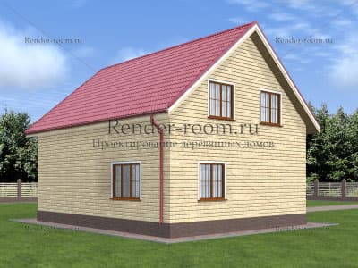 Проект П-356 Площадь: 130, Размер: 8х10