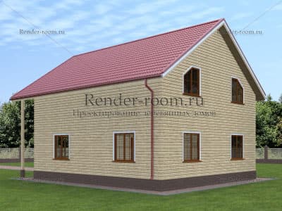 Проект  Площадь: 164, Размер: 9х10