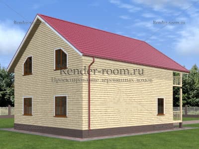 Проект  Площадь: 164, Размер: 9х10