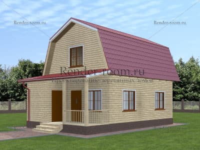 Проект  Площадь: 67, Размер: 6х10