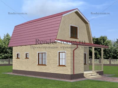 Проект  Площадь: 67, Размер: 6х10