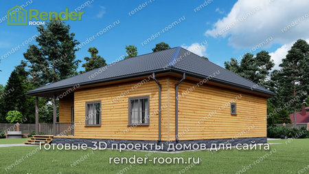 Проект  Площадь: 124, Размер: 12х13