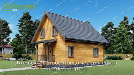 Проект  Площадь: 105, Размер: 7х9