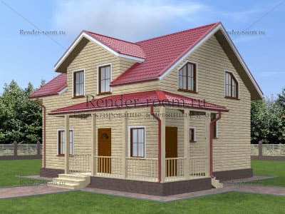 Проект  Площадь: 121, Размер: 8х9