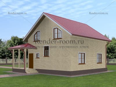 Проект  Площадь: 121, Размер: 8х9