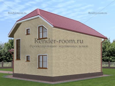 Проект  Площадь: 127, Размер: 7х10