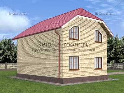 Проект  Площадь: 127, Размер: 7х10