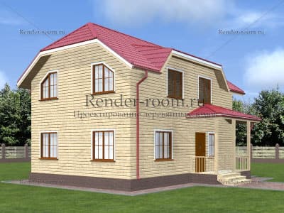 Проект  Площадь: 127, Размер: 7х10