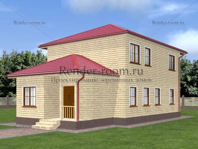 Проект П-368 Площадь: 156, Размер: 8х14