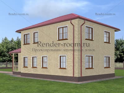 Проект П-368 Площадь: 156, Размер: 8х14