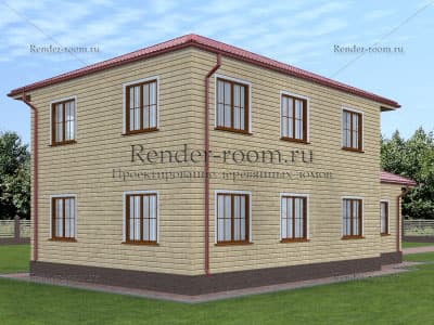 Проект П-368 Площадь: 156, Размер: 8х14