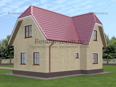 Проект  Площадь: 124, Размер: 9х10