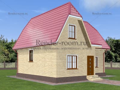 Проект  Площадь: 124, Размер: 9х10