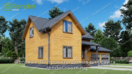 Проект П-37 Площадь: 111,66, Размер: 8х15