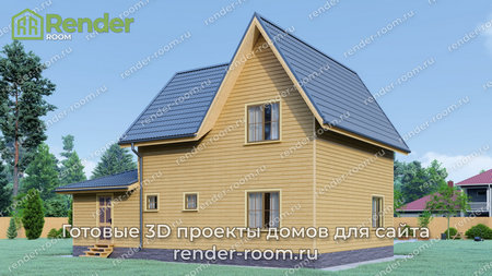 Проект П-370 Площадь: 115, Размер: 8х12