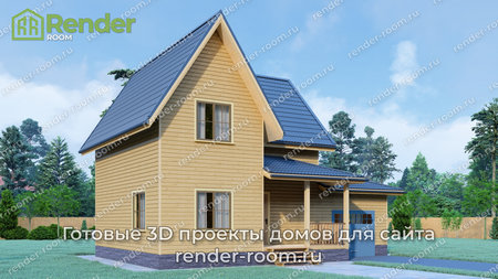 Проект П-370 Площадь: 115, Размер: 8х12