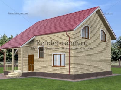 Проект П-371 Площадь: 142, Размер: 8х10