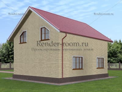 Проект П-371 Площадь: 142, Размер: 8х10