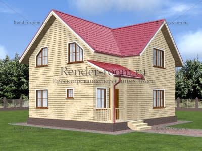 Проект  Площадь: 118, Размер: 8х9