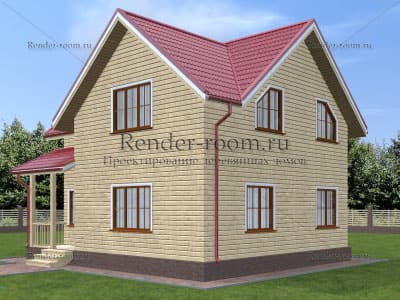 Проект  Площадь: 118, Размер: 8х9