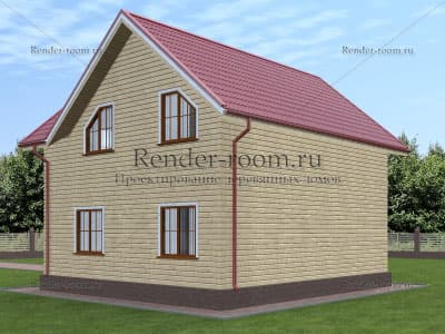 Проект  Площадь: 118, Размер: 8х9