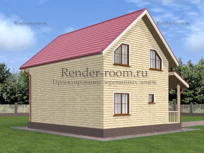 Проект  Площадь: 118, Размер: 8х9