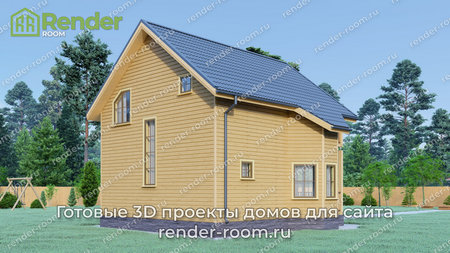 Проект  Площадь: 89, Размер: 8х9