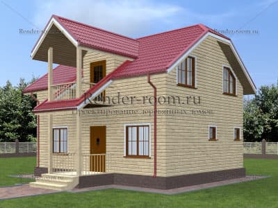 Проект  Площадь: 112, Размер: 7х10