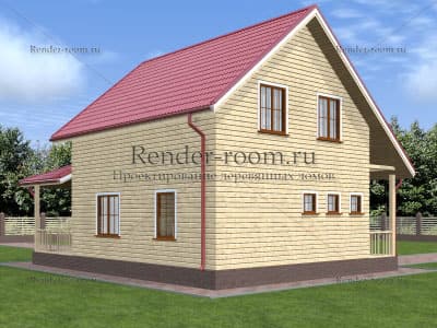 Проект  Площадь: 98, Размер: 8х8