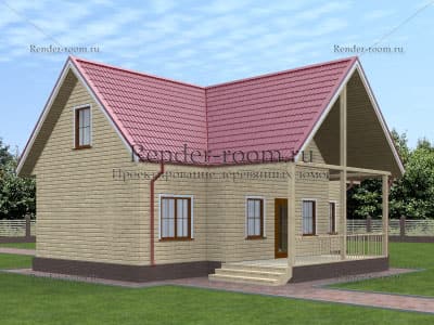 Проект  Площадь: 108, Размер: 7х12