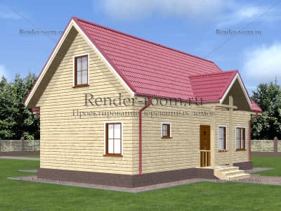 Проект  Площадь: 108, Размер: 7х12