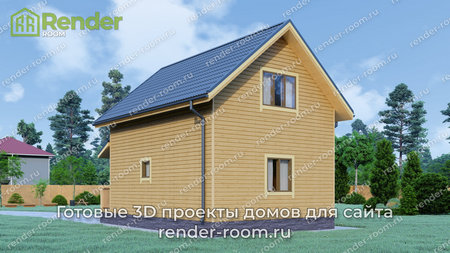 Проект  Площадь: 88, Размер: 6х8