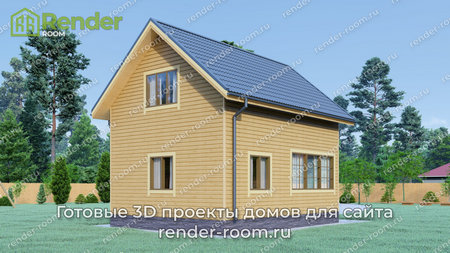 Проект  Площадь: 88, Размер: 6х8