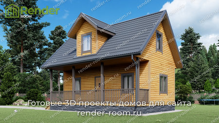 Проект  Площадь: 67,45, Размер: 6х9