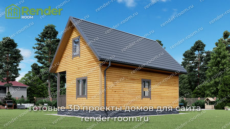 Проект  Площадь: 67,45, Размер: 6х9