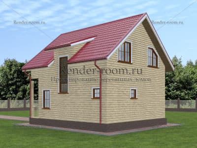 Проект  Площадь: 95, Размер: 7х9