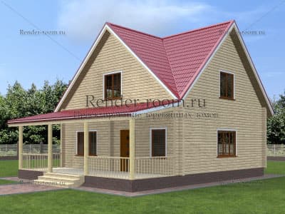 Проект  Площадь: 134, Размер: 8х9