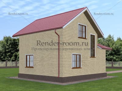 Проект  Площадь: 87, Размер: 8х9