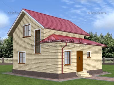 Проект  Площадь: 87, Размер: 8х9