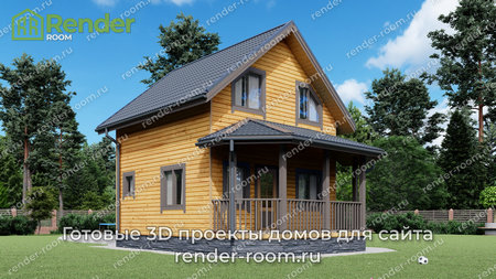 Проект  Площадь: 62, Размер: 6х10