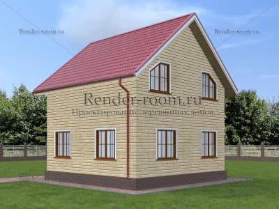 Проект  Площадь: 92, Размер: 7х9