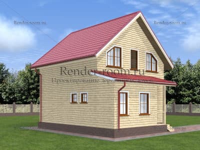 Проект  Площадь: 92, Размер: 7х9