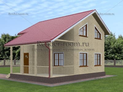 Проект  Площадь: 86, Размер: 8х8