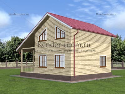 Проект  Площадь: 86, Размер: 8х8