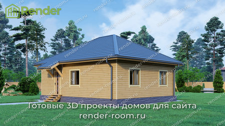 Проект П-387 Площадь: 71, Размер: 8х10