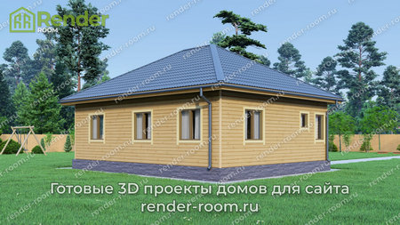 Проект П-387 Площадь: 71, Размер: 8х10